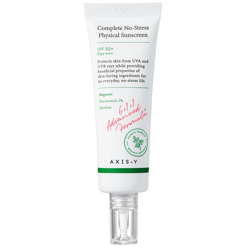 Axis-Y Complete NO-Stress Physical Sunscreen SPF 50+/PA++++