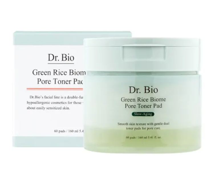 Dr. Bio Green Rice Biome Pore Toner Pad