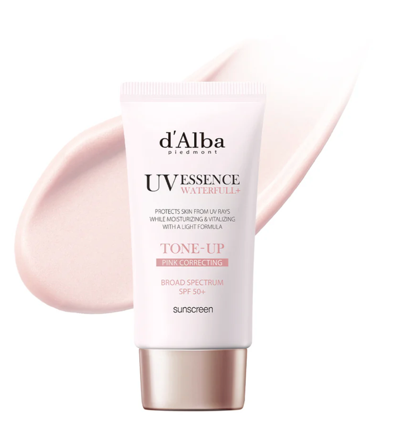 d’Alba UV Essence Waterfull Tone-Up Pink Correction SPF 50+/PA++++