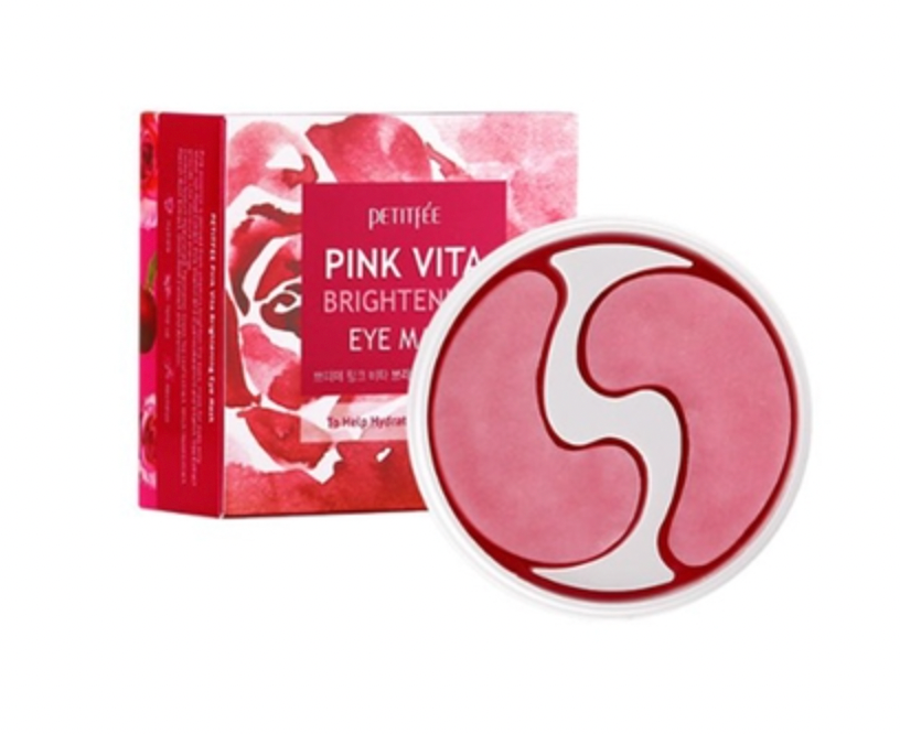 Petitfee Pink Vita Brightening Eye Mask