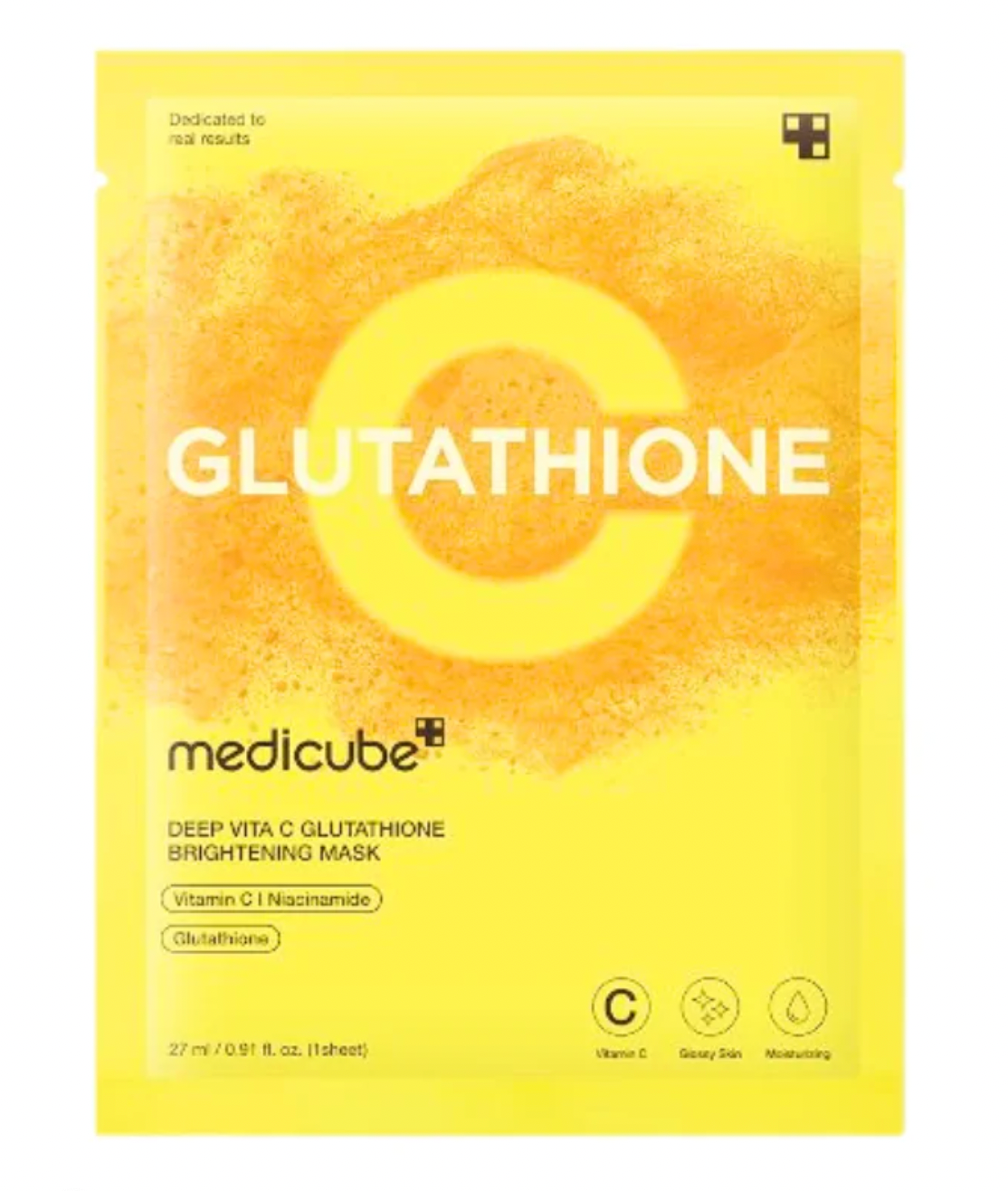 Medicube Deep Vita C Gluthathione Brightening Mask