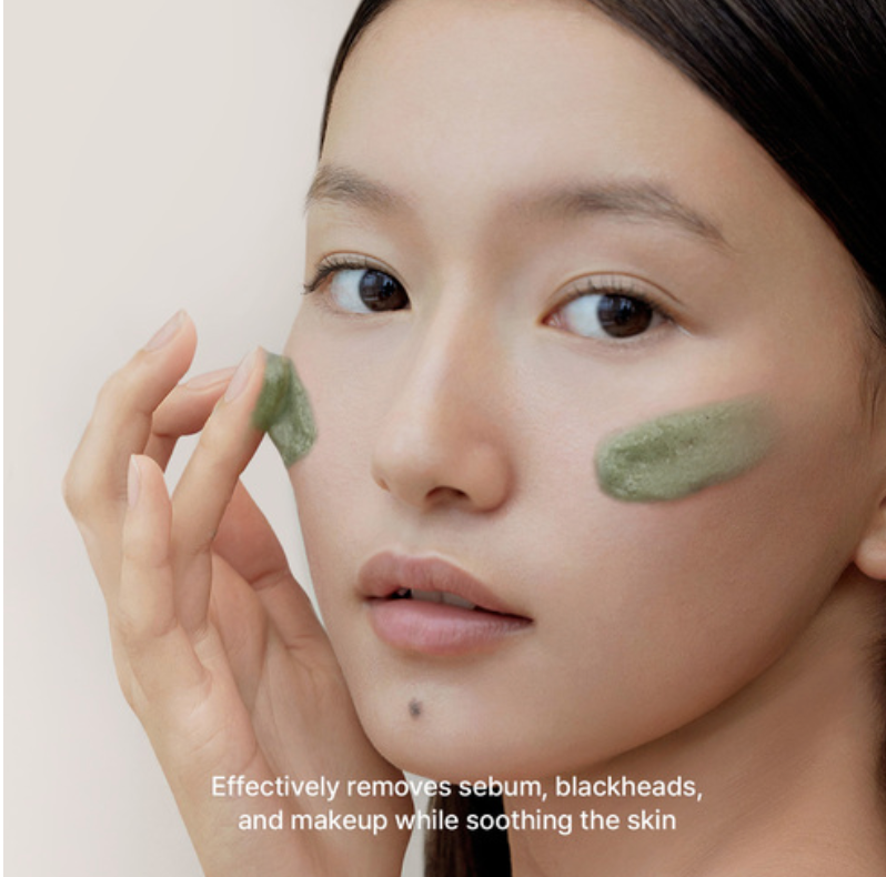 Arencia Green Tea + LHA Deep Pore Rice Cake Cleanser