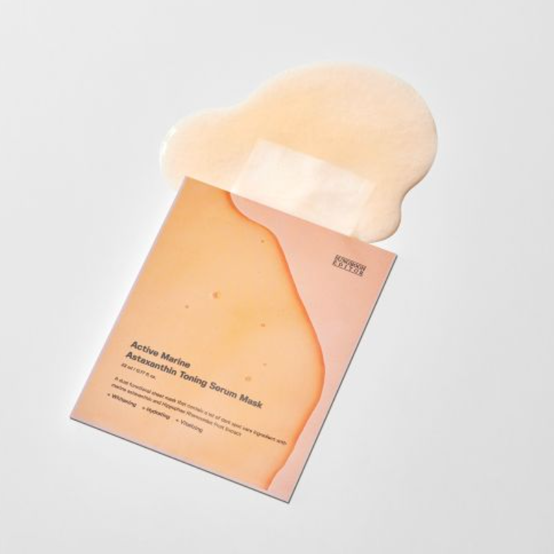 Sungboon Editor Active Marine Astaxanthin Toning Serum Mask