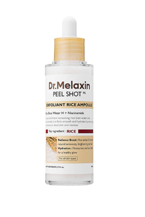 Dr. Melaxin Peel Shot Exfoliant Rice Ampoule