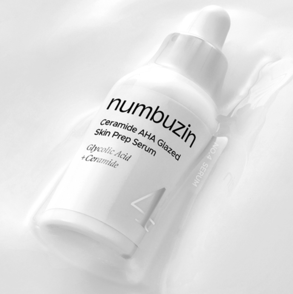 Numbuzin No. 4 Ceramide AHA Glazed Skin Prep Serum