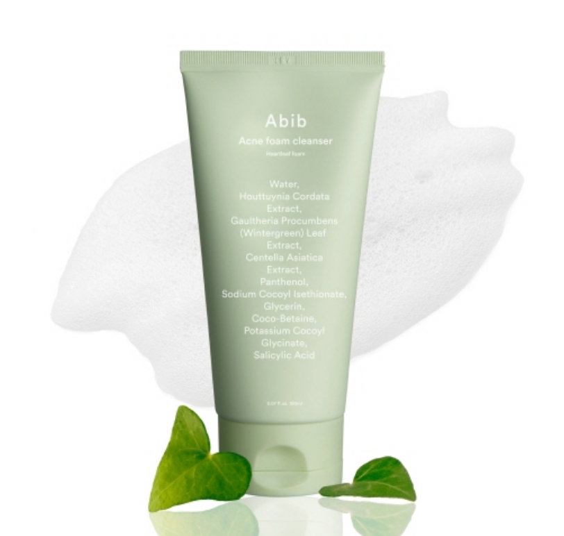 Abib Acne Foam Cleanser Heartleaf Foam