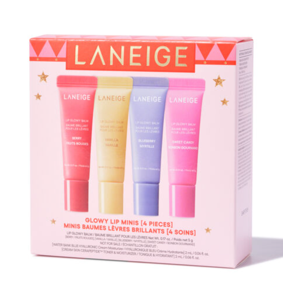 Laneige mini glowy balm 4 type set
