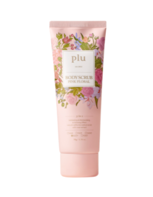PLU Body Scrub Pink Floral