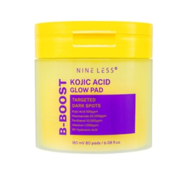 Nine Less B-Boost Kojjic Acid Glow Toner Pad