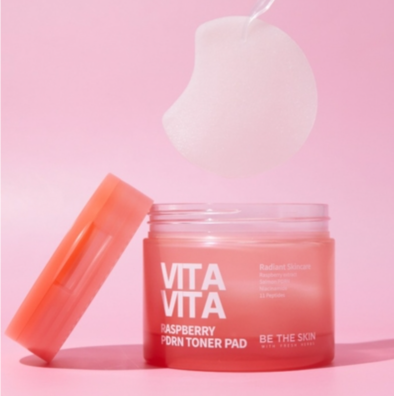 Be The Skin VITAVITA RASPBERRY PDRN TONER PAD