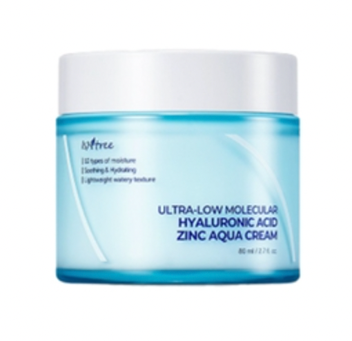 Isntree Ultra-Low Molecular Hyaluronic Acid Zinc Aqua Cream