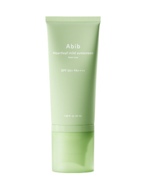 Abib Heartleaf mild Sunscreen SPF 50+/PA++++