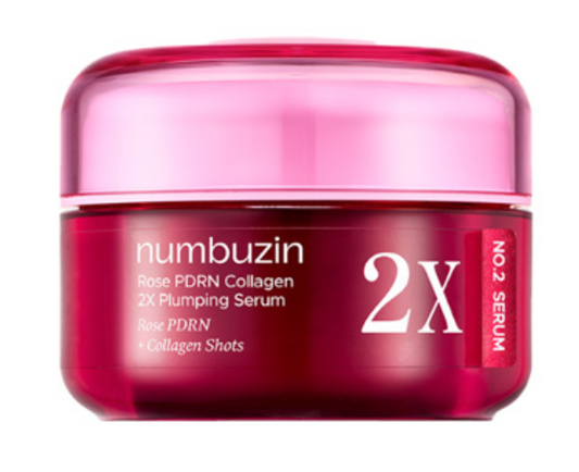 Numbuzin No. 2 Rose PDRN Collagen 2X plumping Serum