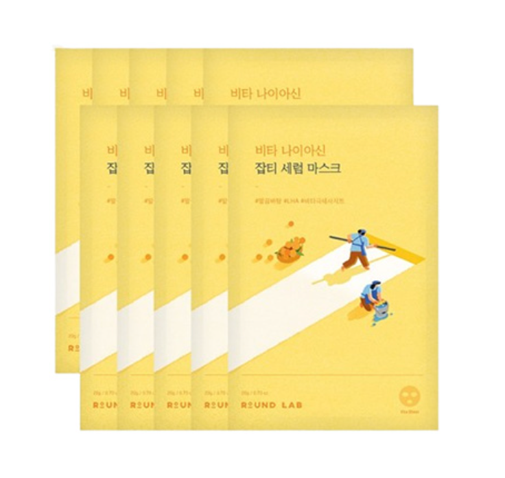 Round Lab Vita Niacinamide Dark Spot Serum Mask