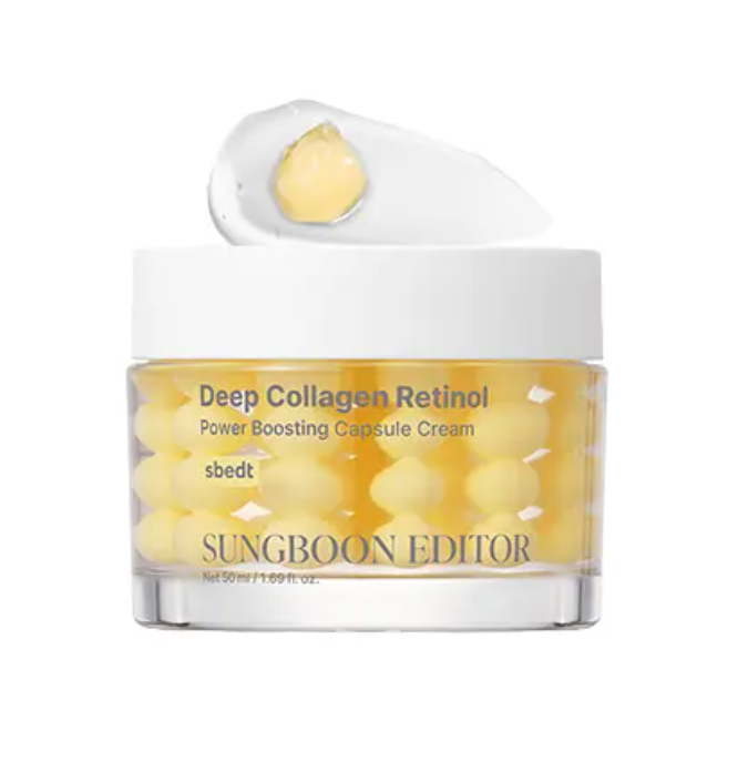 Sungboon Editor Deep Collagen Retinol Power Boosting Capsule Cream