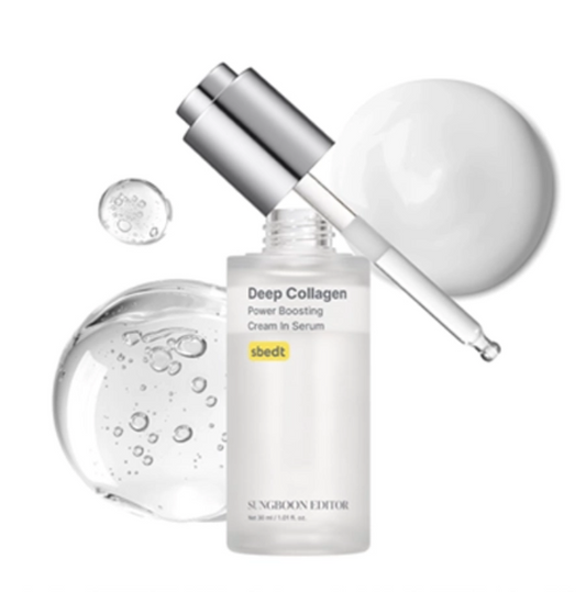 Sungboon Editor Deep Collagen Power Boosting Cream In Serum