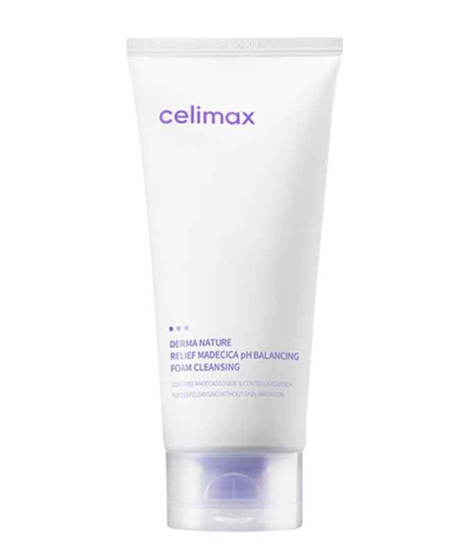 Celimax Derma Nature Relief Madecica pH Balancing Foam Cleanser