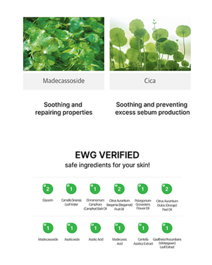 Celimax Derma Nature Relief Madecica pH Balancing Foam Cleanser