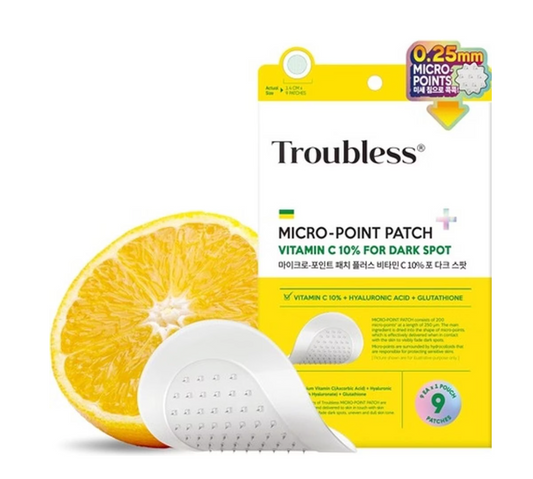 Troubless Micro Point Patch Plus Vitamin C 10% For Dark Spot