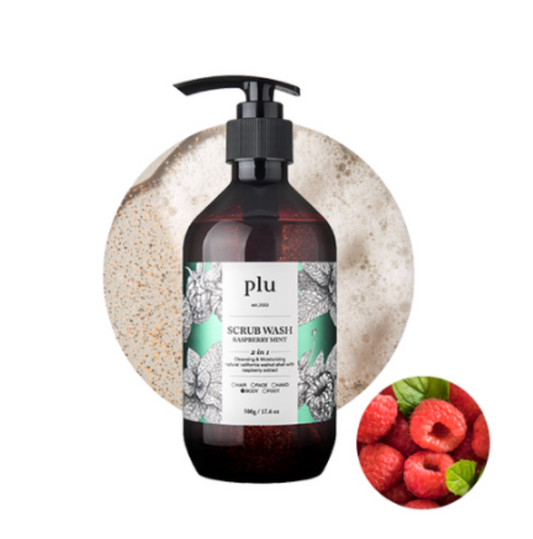 PLU Scrub Wash Raspberry Mint