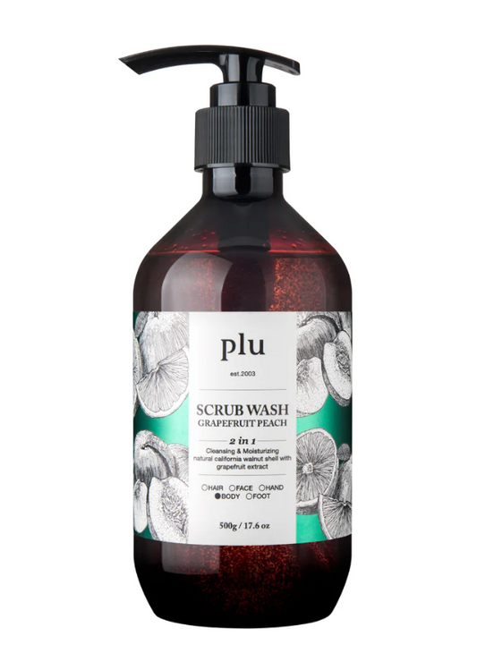 PLU Scrub Wash Grapefruit Peach