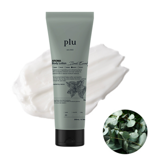 PLU Aroma Body Lotion Basil Eucalyptus