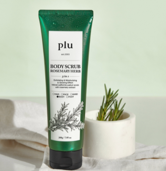 PLU Body Scrub Rosemary Herb