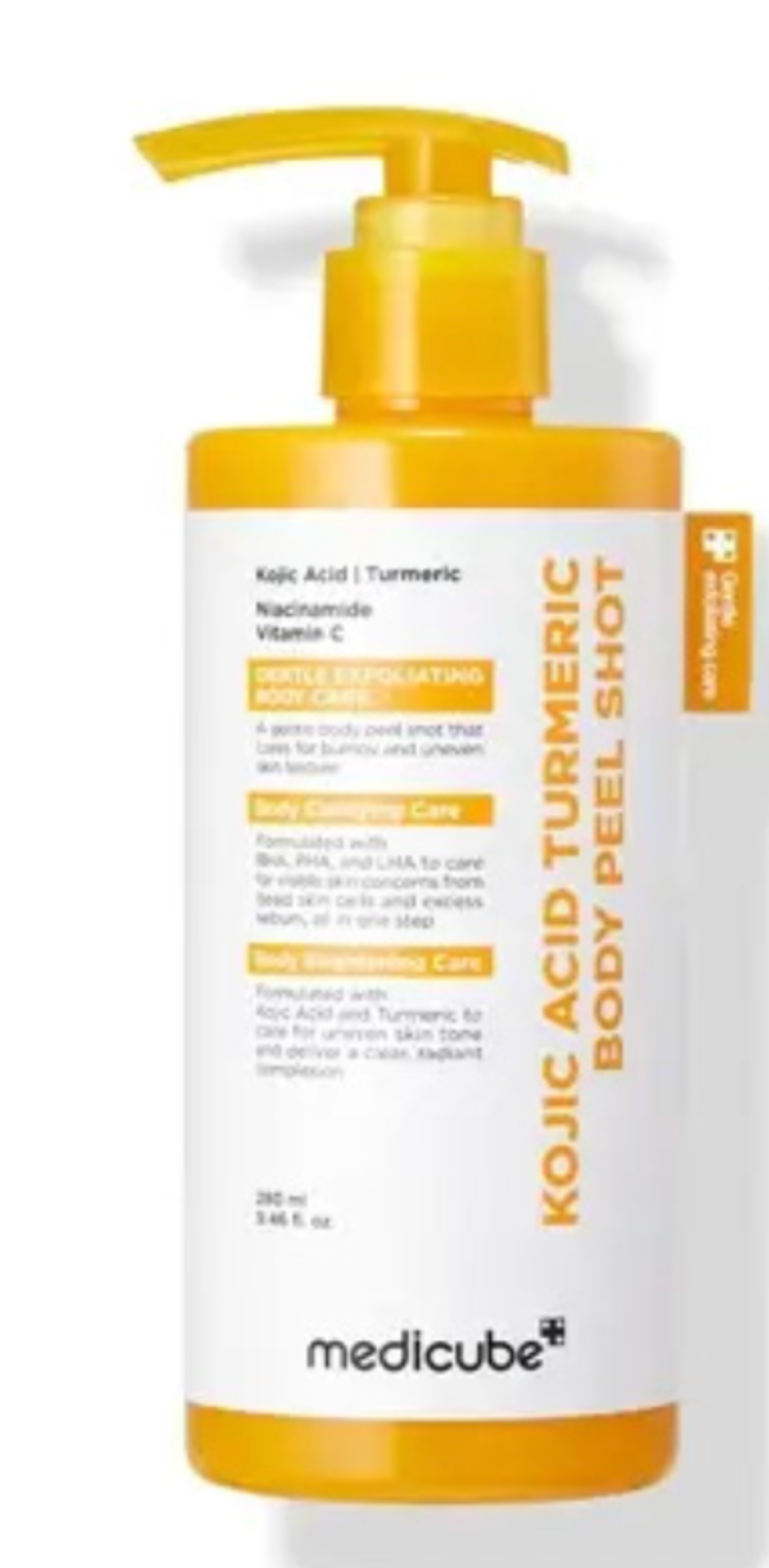 Medicube Kojic Acid Turmeric Body Peel Shot