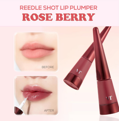 VT Reedle Shot Lip Plumper Rose Berry