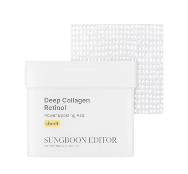 Sungboon Editor Deep Collagen Retinol Power Boosting Pad