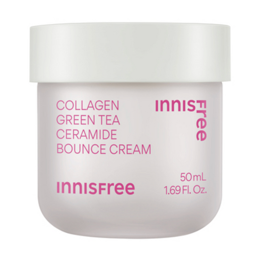 Innisfree Collagen Green Tea Ceramide Bounce Cream