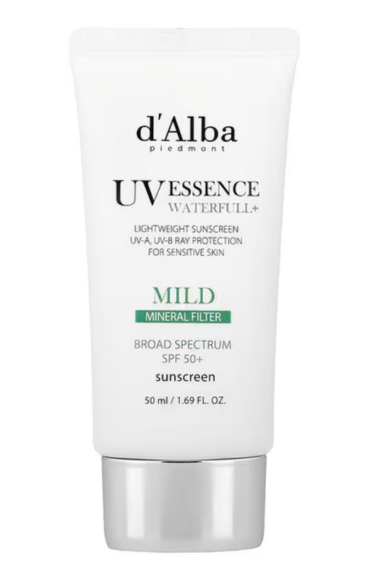 d’Alba UV essence Waterfull Mild Mineral Filter Sunscreen SPF 50+/PA++++