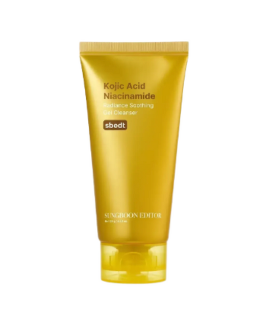 Sungboon Editor Kojic Acid Niacinamide Radiance Soothing Gel Cleanser