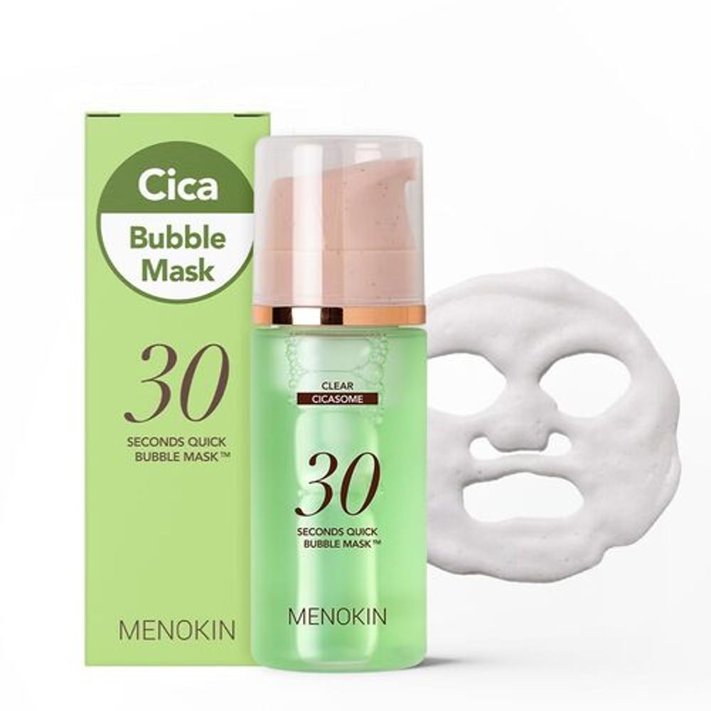 Menokin 30 Seconds Quick Bubble Mask Clear