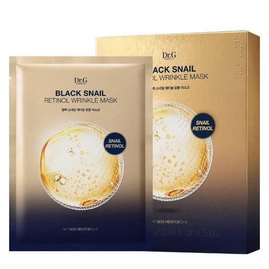 Dr.G Black Snail Retinol Wrinkle Mask