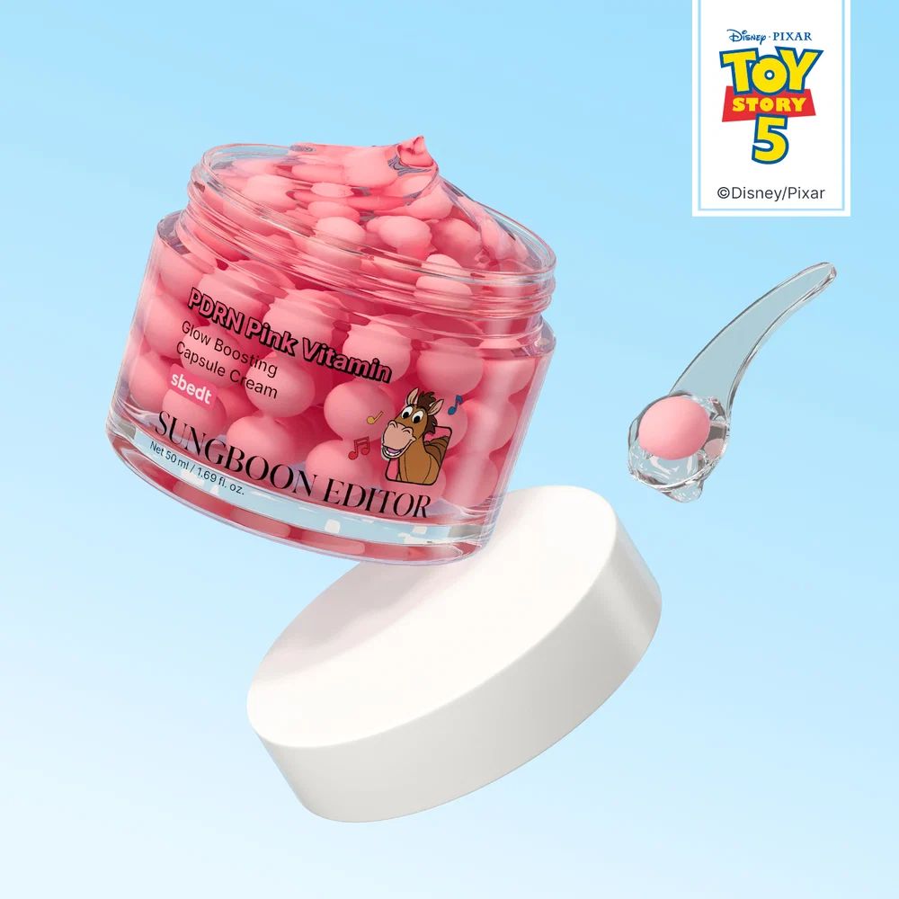 Sungboon Editor PDRN Pink Vitamin Glow Creme Toy Story Edition